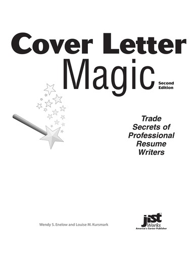 Cover for Cover letter magic