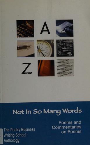 Cover for Not in so many words