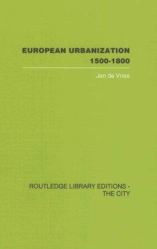 Cover for European Urbanisation