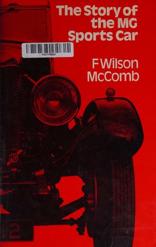 Cover for The story of the M.G. sports car