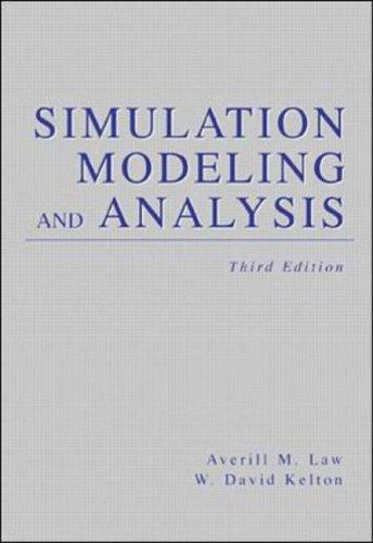 Cover for Simulation Modelling and Analysis
