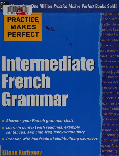 Cover for Intermediate French grammar