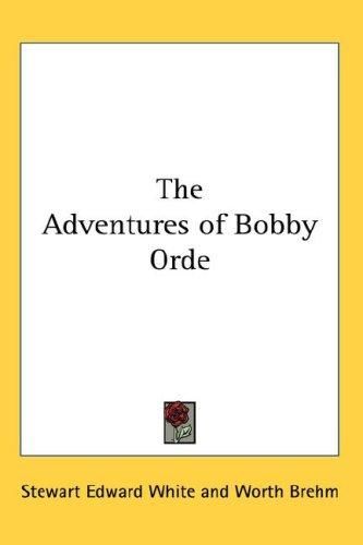 Cover for The Adventures of Bobby Orde