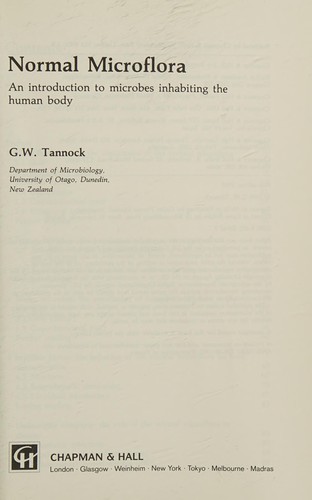 Cover for Normal microflora