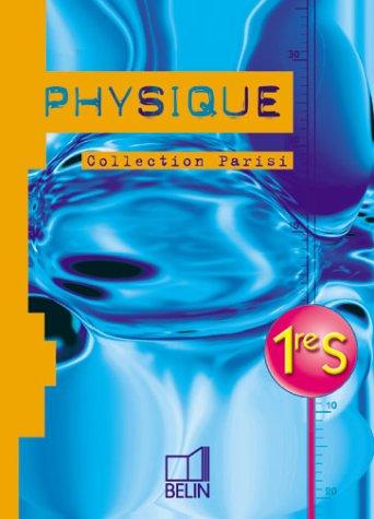 Cover for Physique 1e S, 2000, élève