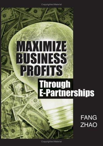 Cover for Maximize Business Profits Through E-partnerships
