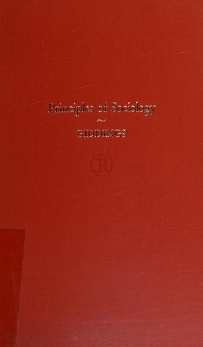 Cover for The principles of sociology.
