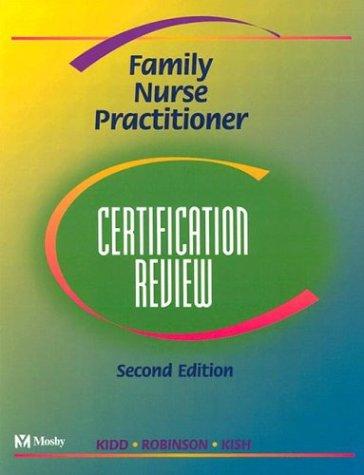 Cover for Family Nurse Practitioner Certification Review