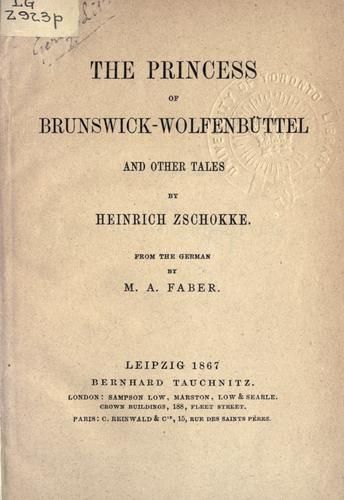 Cover for The Princess of Brunswick-Wolfenbüttel
