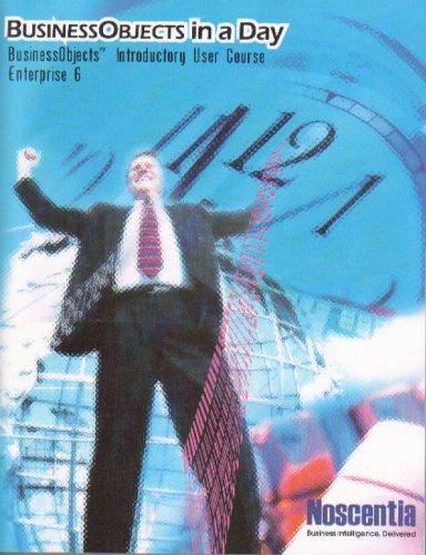 Cover for BusinessObjects in a Day, v6