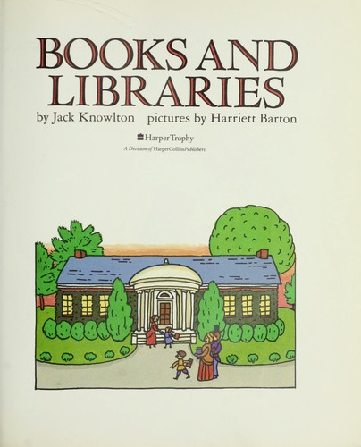 Cover for Books and libraries