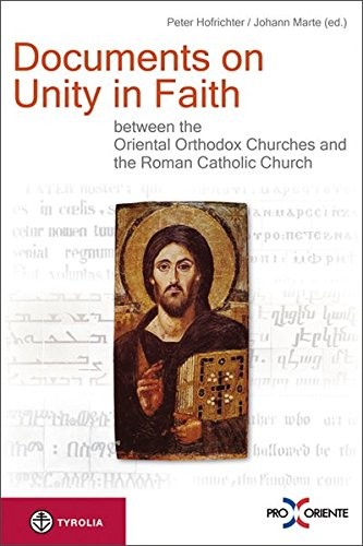 Cover for Documents on Unity in Faith between the Oriental Orthodox Churches and the Roman Catholic Church