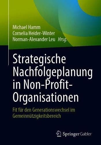 Cover for Strategische Nachfolgeplanung in Non-Profit-Organisationen