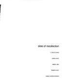 Cover for Sites of Recollection