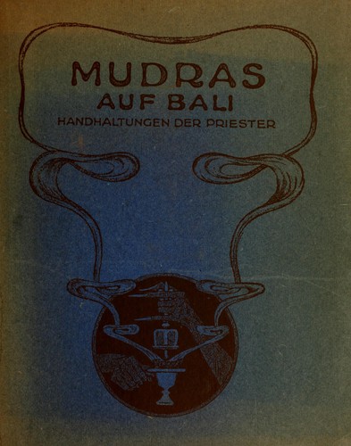 Cover for Mudras auf Bali