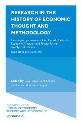 Cover for Research in the History of Economic Thought and Methodology : Including a Symposium on John Kenneth Galbraith