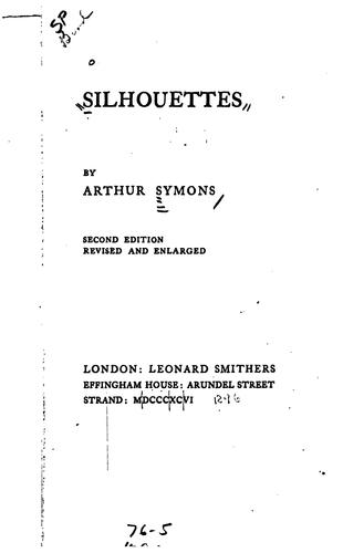 Cover for Silhouettes