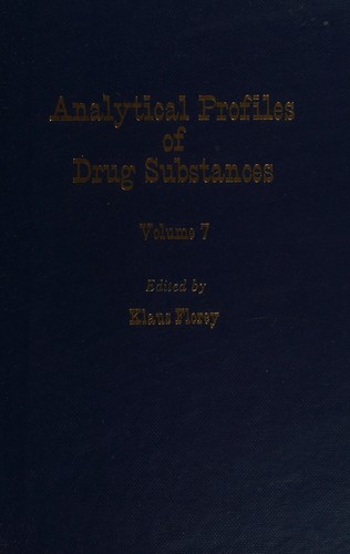 Cover for Florey Drug Substance V7