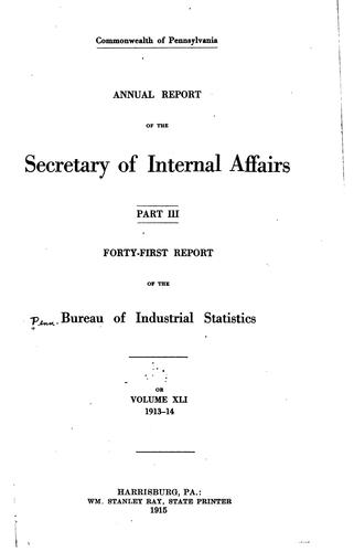 Cover for Report