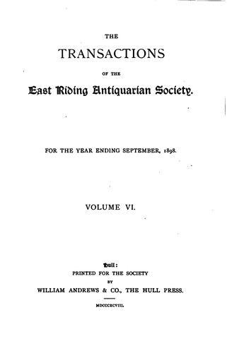 Cover for Transactions