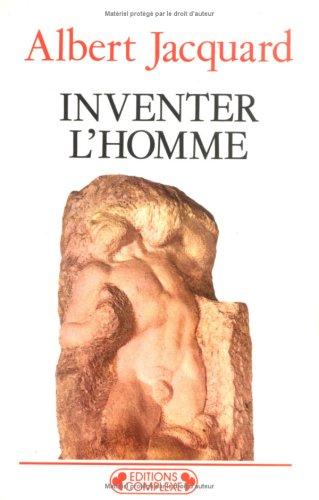 Cover for Inventer l'homme