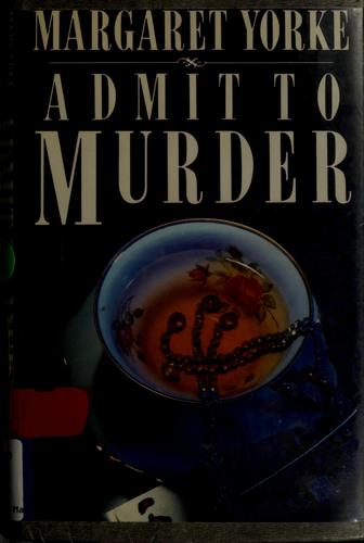 Cover for Admit to murder