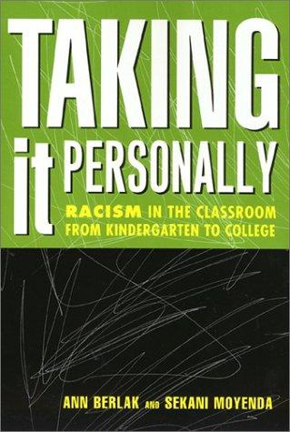 Cover for Taking It Personally