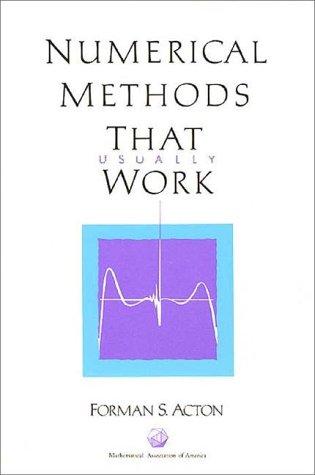Cover for Numerical methods that work