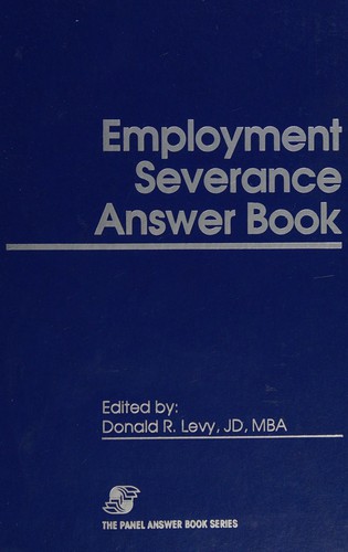 Cover for Employment severance answer book