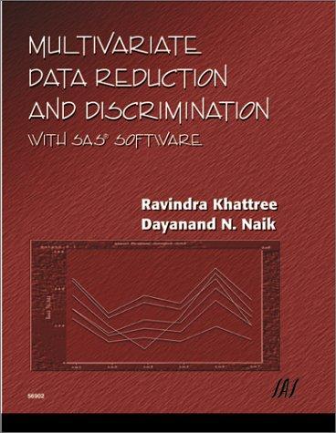 Cover for Multivariate Data Reduction and Discrimination with SAS Software