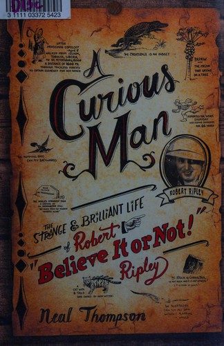 Cover for A curious man