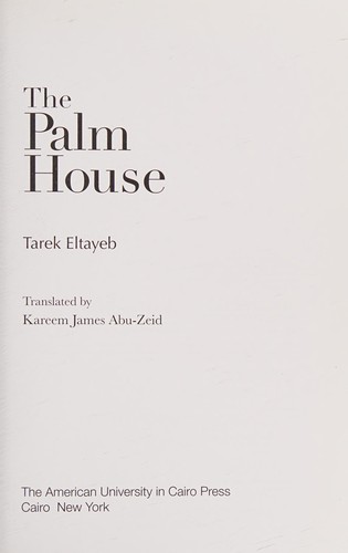 Cover for Palm House