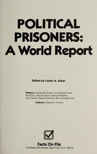 Cover for Political prisoners