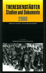 Cover for Theresienstädter Studien und Dokumente 2000