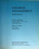 Cover for Database management