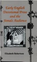 Cover for Early English devotional prose and the female audience