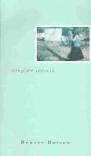 Cover for Illegible Address