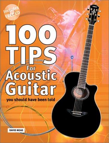 Cover for 100 Tips for Acoustic Guitar