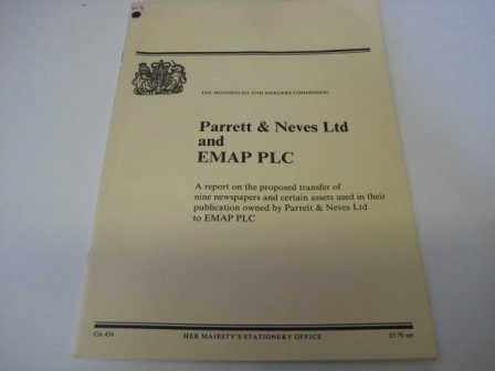 Cover for Parrett & Neves Ltd and EMAP PLC