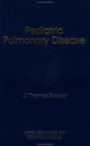 Cover for Pediatric pulmonary disease