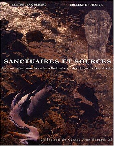 Cover for Sanctuaires et sources dans l'antiquité