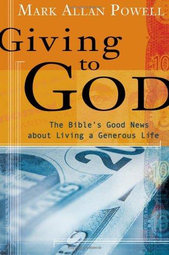 Cover for Giving to God