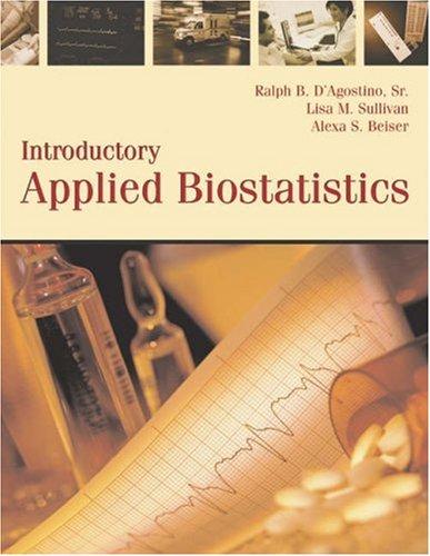 Cover for Introductory Applied Biostatistics, Preliminary Edition