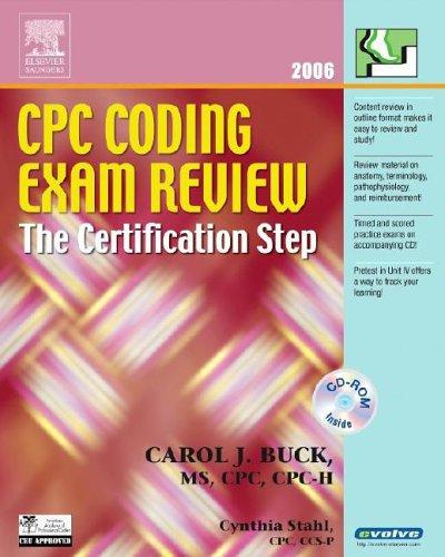 Cover for CPC Coding Exam Review 2006: The Certification Step (CPC Coding Exam Review: Certification Step)