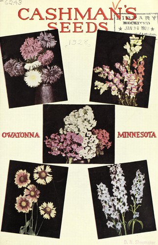 Cover for Cashman's seeds