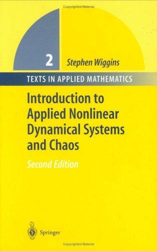 Cover for Introduction to applied nonlinear dynamical systems and chaos