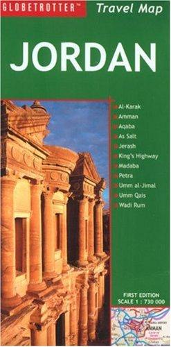 Cover for Jordan Travel Map
