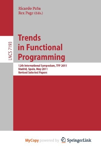 Cover for Trends in Functional Programming
