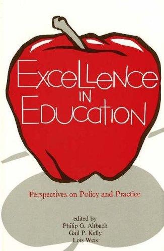 Cover for Excellence in Education