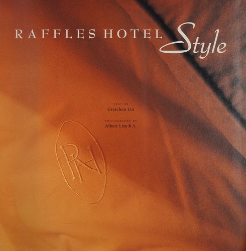 Cover for Raffles Hotel style